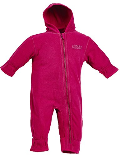 BMS Clima-Fleece Overall, Cranberry, Größe 86