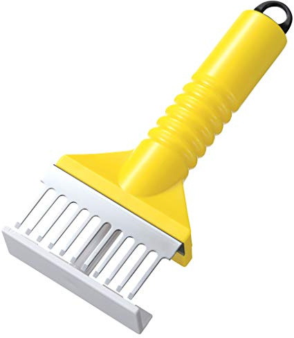 Shimomura Industry YP-615 Yakipah! Viande molle râpée, jaune, 2,6 x 5,9 x 1,0 pouces (65 x 150 x 25 mm), niigata, fabriqué en Tsubamesanjo