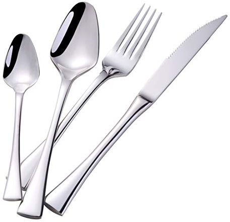 Besteck Set Edelstahl Besteckset 4stk Silber Cutlery Set Buyer Star Geschirr