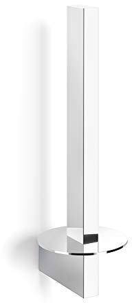 ZACK Linea PORTARROLLOS WC VERTI. Mate, Ceramic, Silber, One Size