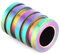 Alomejor Knife Lanyard Titanium Knife Bead Parachute Bead Paracord Bead Outdoor Pendant Beads for Outdoor Lanyard(Colorful)