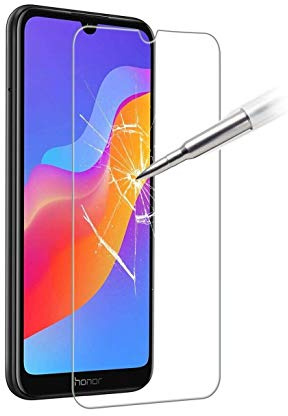 COPHONE® Verre trempé Compatible avec Honor 8A, Film de Protection écran Premium Anti Chocs et Casse, Anti Empreintes, Bords arrondis,dureté Max 9H, Haute définition