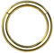 Piercing Clicker Scharnier Ring 585 Gold 14 Karat Segmentring Septum Tragus Helix Ohr Nase Nasenring Nasenpiercing Ohrpiercing Gelbgold 1,2mm x 6mm