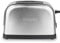 H.Koenig Scheiben TOAS7 2 Brotschlitze, Edelstahl, 7 Bräunungsstufen, Auftauen, Schnell und g Toaster, Stainless Steel, 1 Liter, Silver, Extra breit