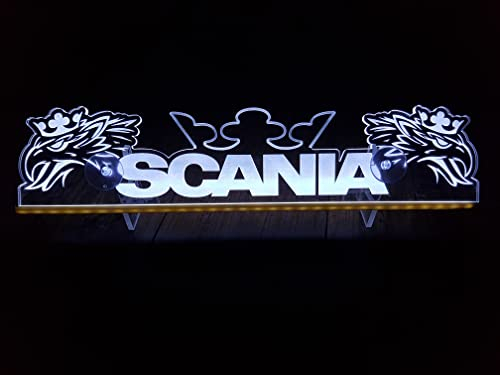 Sertplas 24 Volt 5 W LED Weiße Lichtplatte für Trucker beleuchtetes Schild Kabine