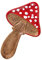 Spoon Rest Spoon Holder for Stove Top Mushroom Spoon Rest for Kitchen Counter 2 Ceramic Spatula Holder Utensil Rest