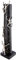 GILDE Deko Skulptur Figur XL - Hoch hinaus Aluminium, Holz schwarz - Höhe 74 cm