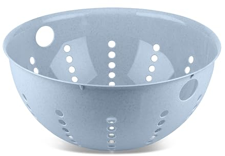 Koziol Seihe Sieb PALSBY L 5 l Nature Flower Blue 7808716