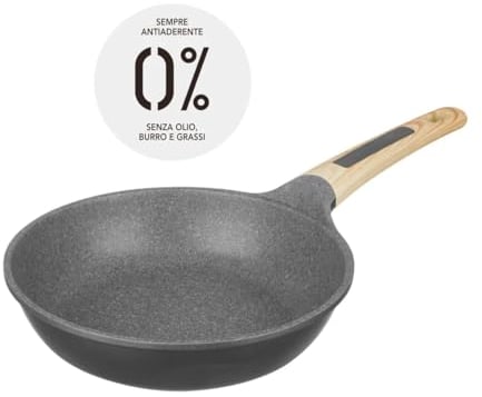 KASANOVA Padella antiaderente Evolution, padella induzione, padella antiaderente induzione (22 Cm)