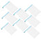 Housoutil 8pcs Seife Net Gesicht Reinigung Peeling Net Seife Seife Legierung Clip Familie Freunde