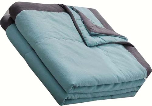 UWOBTN Sommer Kühler Steppdecke Dünne Bettdecke, 140x200/200x220/170x200cm Sommer Sommerdecke, Weich Baumwolle Steppdecke, Waschbar Weiche Steppdecke Für Den Sommer, Sommerdecke(B,200x220cm/78x86in)