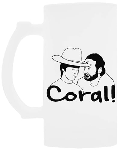 Udaytee Walking Dead Coral Tasse À Bière En Verre À Poignée