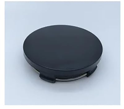 Radkappe 1PC Black Silver 56mm Car Wheel Center Cap for Rim Hub ABS Vehicle Decor Universal Car Wheel for Rim Center Auto Radkappen(Black)