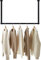 XGMZTN Kleiderstange Decke, Metall Garderobenstange Deckenmontage, kleiderstange für Deckenmontage, Kleiderstange Deckenmontage für Flur, Garderobe, Schlafzimmer (B:60cm x H:60cm)