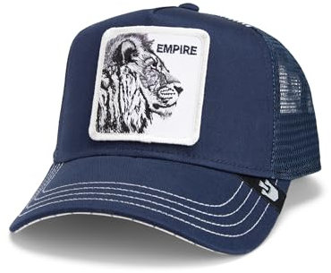Goorin Bros. Trucker Cap The Empire Lion Navy Dunkelblau, Size:OneSize