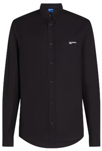 Karl Lagerfeld Jeans Herren Poplin Shirt