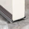 Volminex Paraspifferi Sottoporta Blindata Autoadesiva, Paraspifferi Porta Ingresso Blindata Antipolvere, Guarnizione Porta per Protezione da Suoni, Freddo e Insetti (Grigio, Larghezza 3,5-5,5 cm)