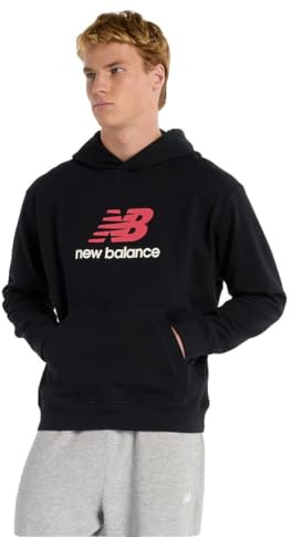 New Balance Herren Athletics French Terry Logo Kapuzenpullover (1er Pack)