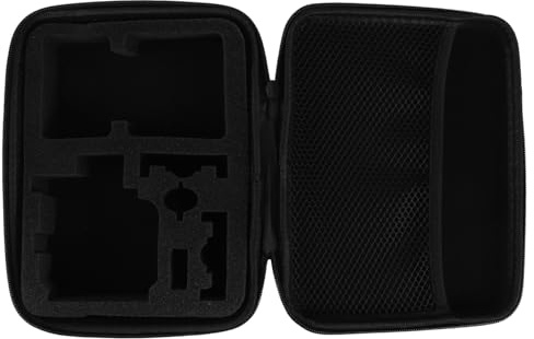 Angoily Tragetasche für Kamerazubehör mit Fächern Kompatibel mit Action-kameras für Reisen Outdoor-sportzubehör Wasserdichtes Material Schützt Ihre Kamera Zuverlässig vor Stößen
