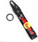 WRFUU Motorrad Polyester Stickerei Schlüsselanhänger personalisierte Schlüsselanhänger individuelle Schlüsselringe Schlüsselbänder für Red Bull,Black-A