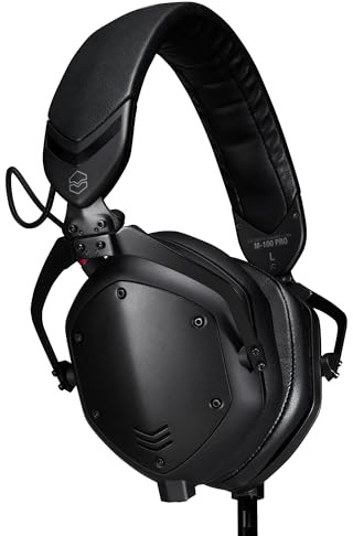 V-Moda M-100 PRO | Professional Over-Ear DJ Headphones | Built for Pro DJs & Beat-Driven Music | Superior Sound Isolation | One-Ear Listening | Long-Lasting Comfort | Durable Travel-Friendly Design