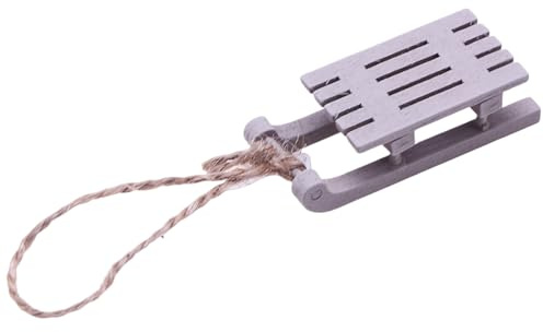 OIXYAZ 1 Stück Schi,Miniatur Ski - Mini Skier ideal für Geldgeschenke, Winterdekoration oder als Wichtel Zubehör