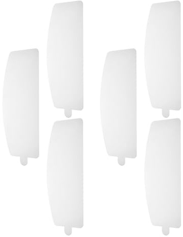 Ersatzvisierglas für Sandstrahlhelm und Sandstrahlhaube, 6 Stück Pvc | 0, 5 Mm Stärke, Klare Schutzlinsen, für Industrielle Einsatzbereiche, Verschleißfest und Transparent