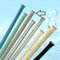 DUSCHVORHANGSTANGE 140 cm - 250 cm ASCHGRAU / HELLGRAU GRAU TELESKOPSTANGE KLEMMSTANGE! SPRING SHOWER ROD!