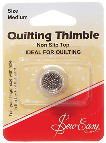 Sew Easy Fingerhut rutschfeste Medium für Quilten/Patchwork