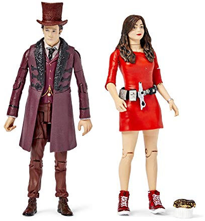 Doctor Who 5 Action Figures The Impossible Set w/The Eleventh Doctor and Oswin Oswald