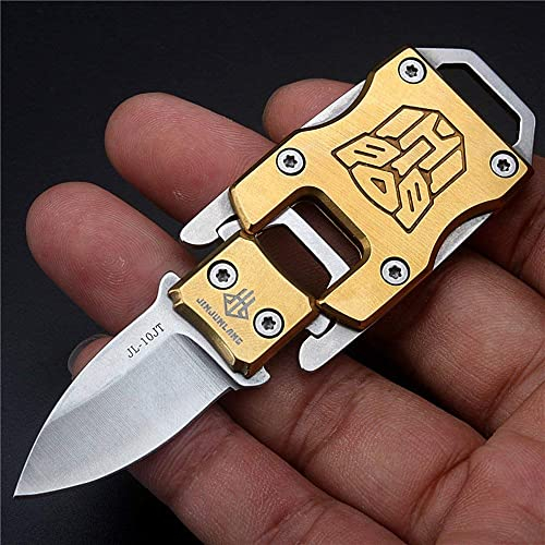 NedFoss Mini Klappmesser, 4cm Klein EDC Messer, Outdoor Mini Taschenmesser, mini Schlüsselanhänger Messer, Gürtelmesser, Paketöffner, Kleine Geschenke