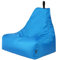 PATCH HOME Patchhome Lounge Sessel XXL Gamer Sessel Sitzsack Sessel Sitzkissen In & Outdoor geeignet fertig befüllt | XXL - Königsblau - in 2 Größen und 25 Farben