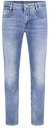 MCA Herren Jog'n Jeans Straight Jeans, per Pack Blau (Light Authentic Sky Blue H230), W42/L32 (Herstellergröße: 42/32)