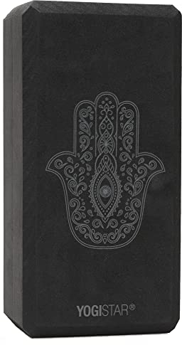 Yogablock yogiblock® basic - art collection - hand of fatima - zen black