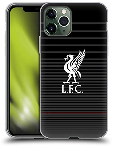 Head Case Designs Offiziell Offizielle Liverpool Football Club Kit Weiss Und Schwarz Liver Bird Soft Gel Handyhülle Hülle kompatibel mit Apple iPhone 11 Pro
