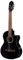 GEWA E-Akustik Klassikgitarre Basic Plus, Decke Fichte, Korpus Line, 4/4,Slim Body, schwarz