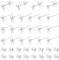 UNICRAFTALE 40pcs 2 Misure Orecchini A Bottone in Acciaio Inossidabile Kit 304 Risultati A Perno con Perno A Sfera in Acciaio Inossidabile con Anello E Dadi per Le Orecchie Orecchini A Bottone