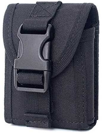 Tactical Molle Pouch Multifunction Waist Bag Men Waist Pack Belt Bag Waist Pouch for Outdoor Camping Hiking Black