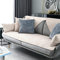 DZWAZD Sofabezug 1 2 3 4 sitzer,Chenille sofabezug l Form Sofa überzug ecksofa rutschfest Sofa Überwurf,sofaüberwurf l Form,Einfarbig Couch überzug,sofaschoner