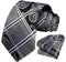 HISDERN Paisley Krawatten für Herren Hochzeitskrawatte Einstecktuch Herren Krawatte & Einstecktuch Set