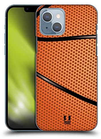 Head Case Designs Basketball Ball Kollektion Harte Rueckseiten Handyhülle Hülle Huelle kompatibel mit Apple iPhone 14
