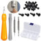 Doorbell Security Screwdriver Set, 2 PCS Double-Ended T6 T15 Screwdriver / 40PCS Screws for Video Doorbell Replacement Release/Wired, Doorbell Battery Change