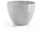 Ecopots Blumentopf Antwerp Hellgrau Grau - Durchmesser Ø 50 cm rund groß - Pflanzentopf aus Recycling Kunststoff - Übertopf modern für Indoor und Outdoor