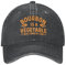Philysonic Lustige Mütze Bourbon ist ein Gemüse 51% Mais durch Gesetz Hut Männer Baseball Cap mit Design Hüte, Schwarz, Einheitsgr��e