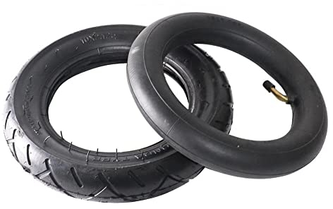 Scooter Reifen,E Scooter Reifen 10x2.125 Reifen 10 * 2.125 Innenschlauch Außenreifen for Fahrradwagen Elektroroller Ausgleich Hoverboard Teile (Color : 1set)