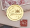 Party Station Gold Eid Cupcake Toppers, 6 Pieces, 2 Inches, Acrylic, Cake Decorations