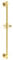 HammerHead Showers® 69cm Brushed Gold Metal Shower Rail Adjustable Shower Head with Hose Rail System, Height and Angle of Hand Held Shower Head Easily Adjustable