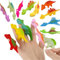 Schleuder-Dinosaurier-Fingerspielzeug, Slingshot Dinosaur Finger Toys, Lustige Fliegende Dinosaurier Schleuder Spielzeug, Dinosaurier Partyspielzeug für Kinder, Geschenkspielzeug (10PCS)