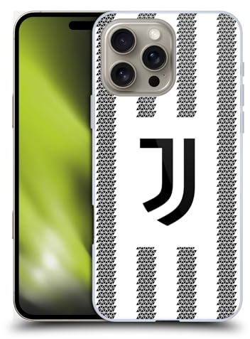 Head Case Designs Offiziell Zugelassen Juventus Football Club Home 2022/23 Match Kit Harte Rueckseiten Handyhülle Hülle Huelle kompatibel mit Apple Apple iPhone 16 Pro Max