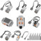 QWORK® 25 PCS Power Function Kit, Power Function Motor, Motor Battery Box, Remote Receiver, Servo Motor & Accessories